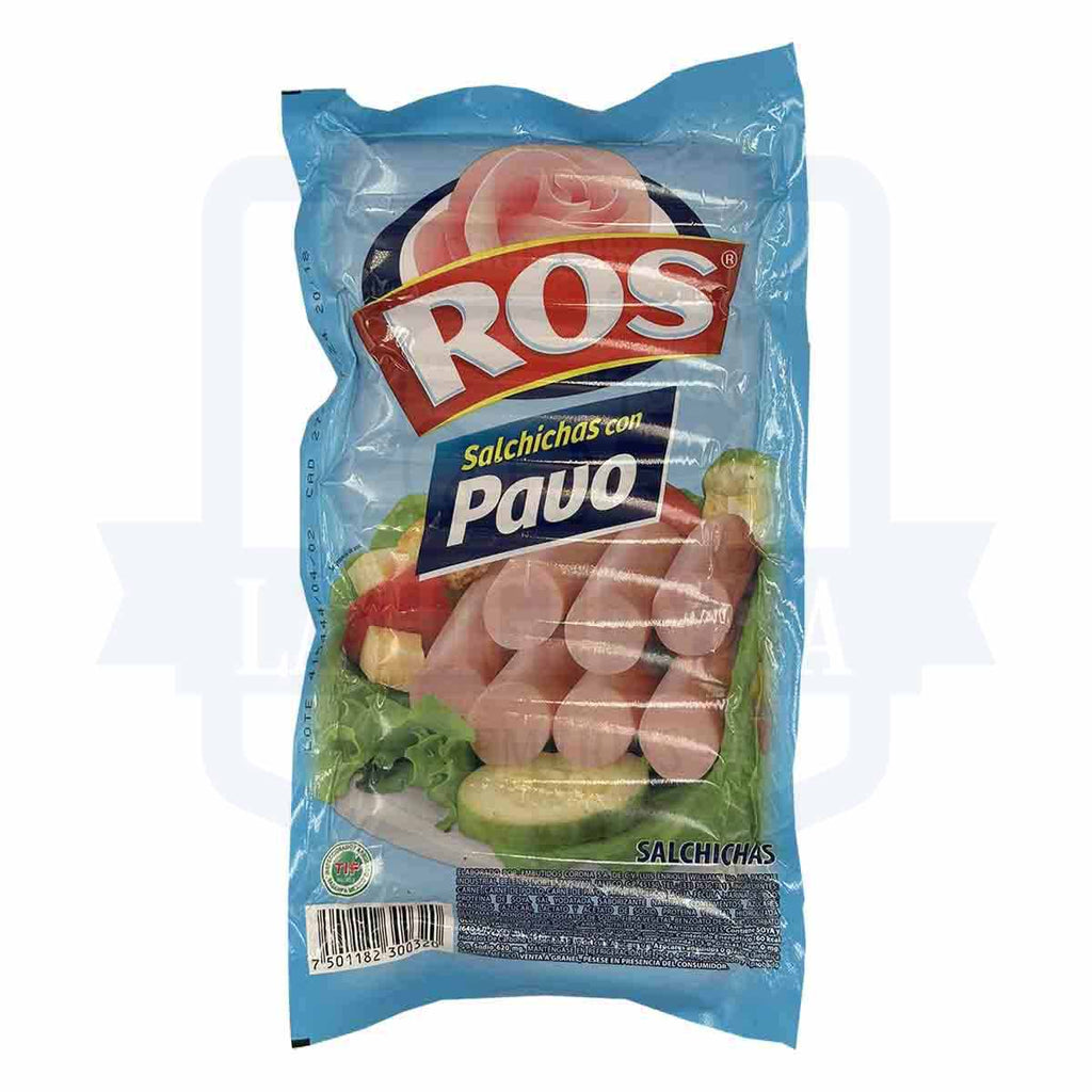 Salchicha De Pavo Ros.