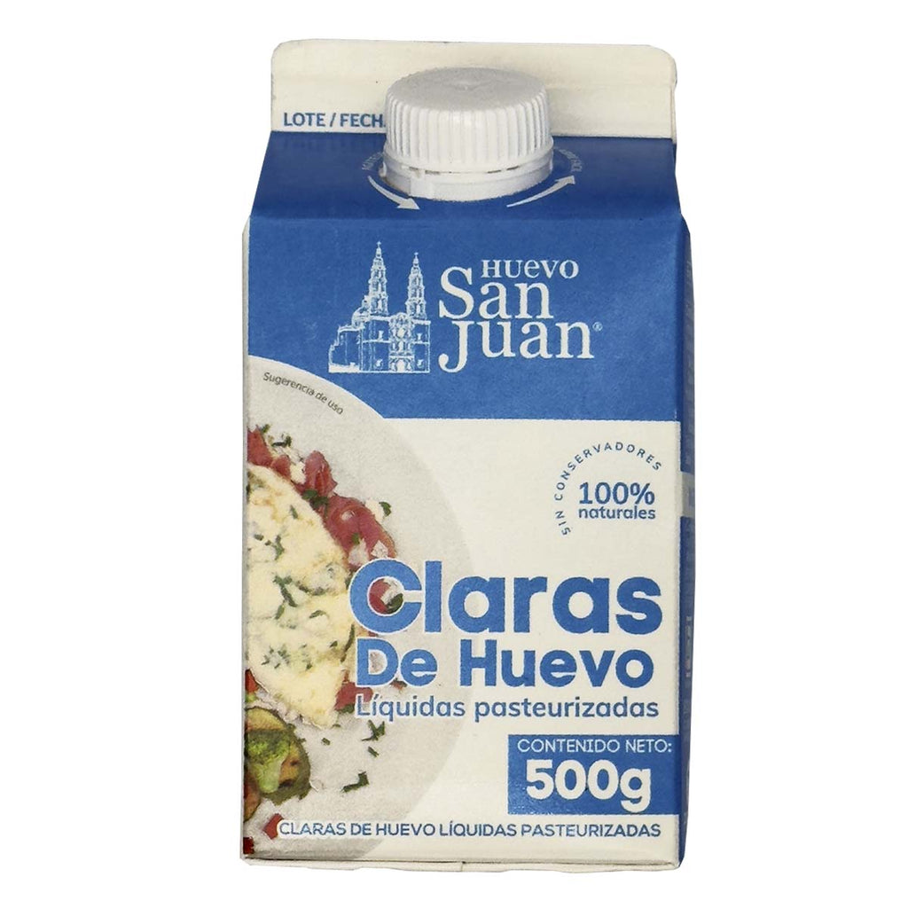 Claras De Huevo San Juan 500g.