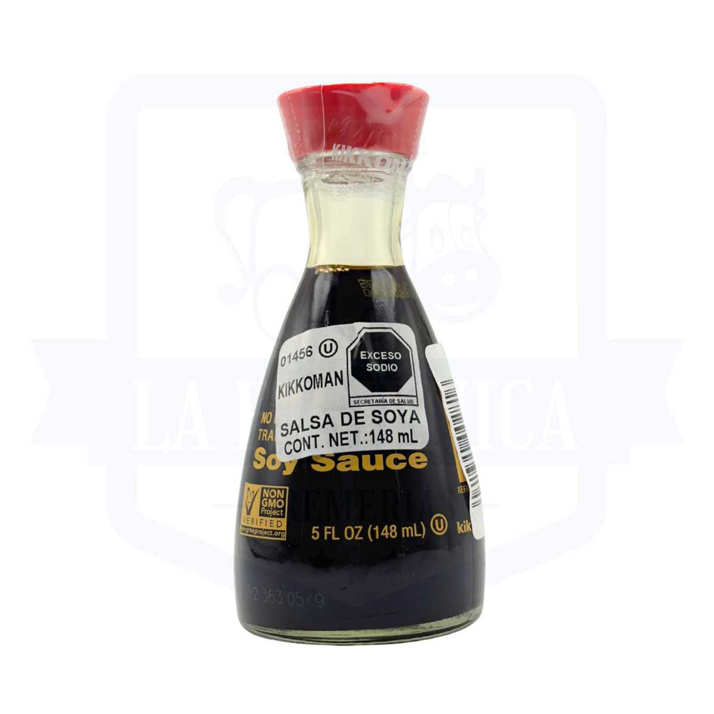 Salsa de Soya Kikkoman de 148ml.