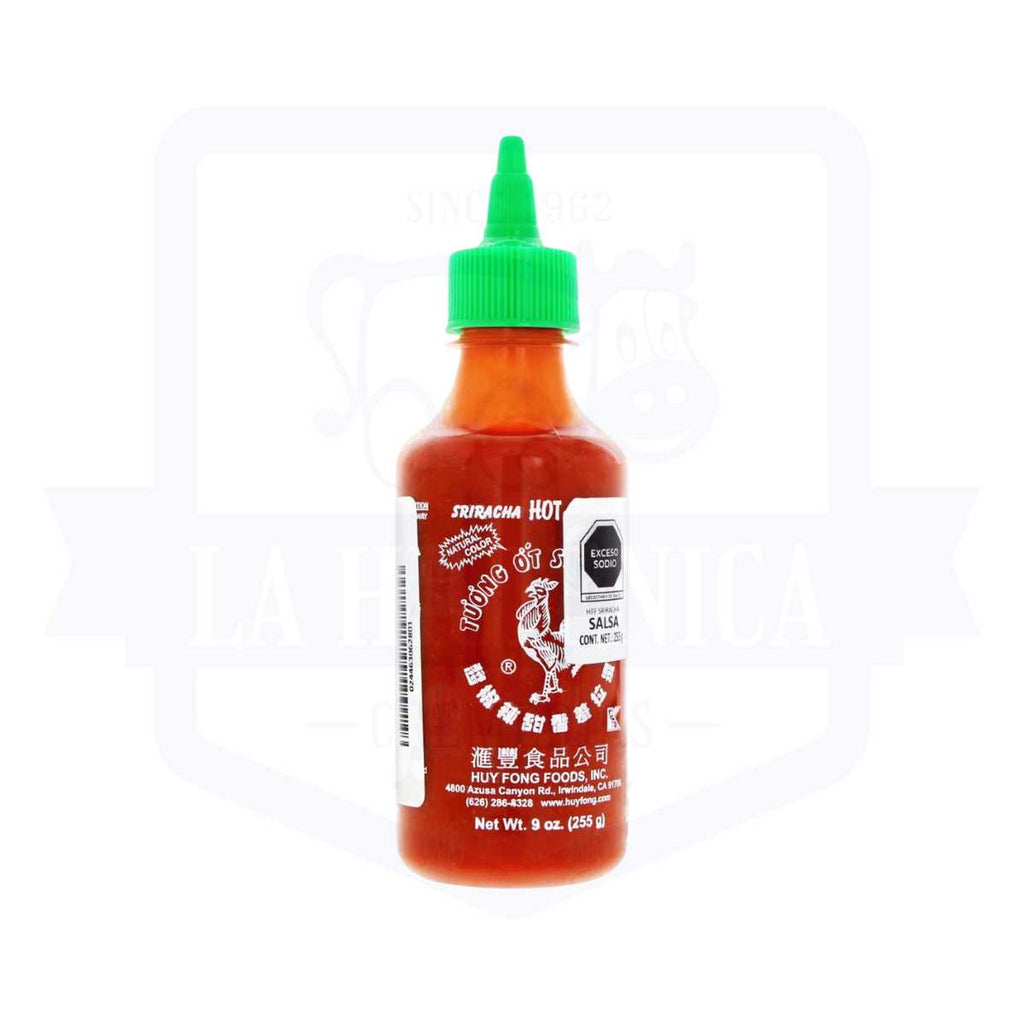 Salsa picante Sriracha de 255 g.