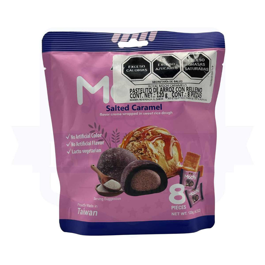 Royal Mochi sabor Caramelo.