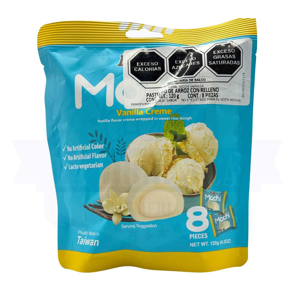 Royal Mochi sabor Vainilla.
