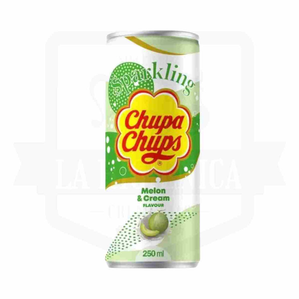 Soda Chupa Chups sabor melón.