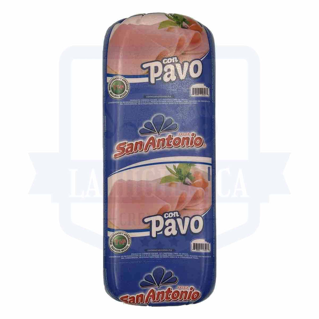 Jamón De Pavo San Antonio Rebanado.