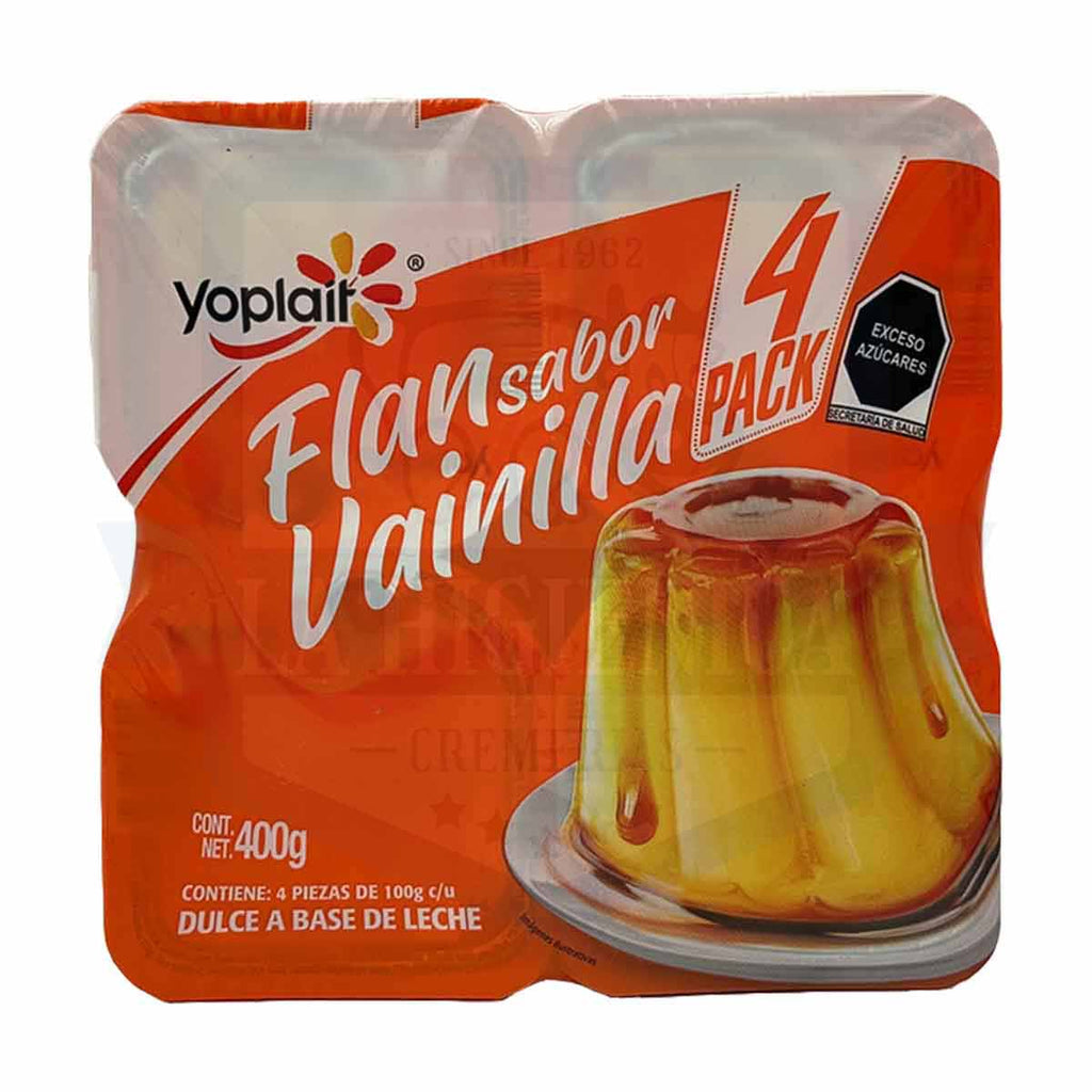 Flan Yoplait de vainilla 400 g.