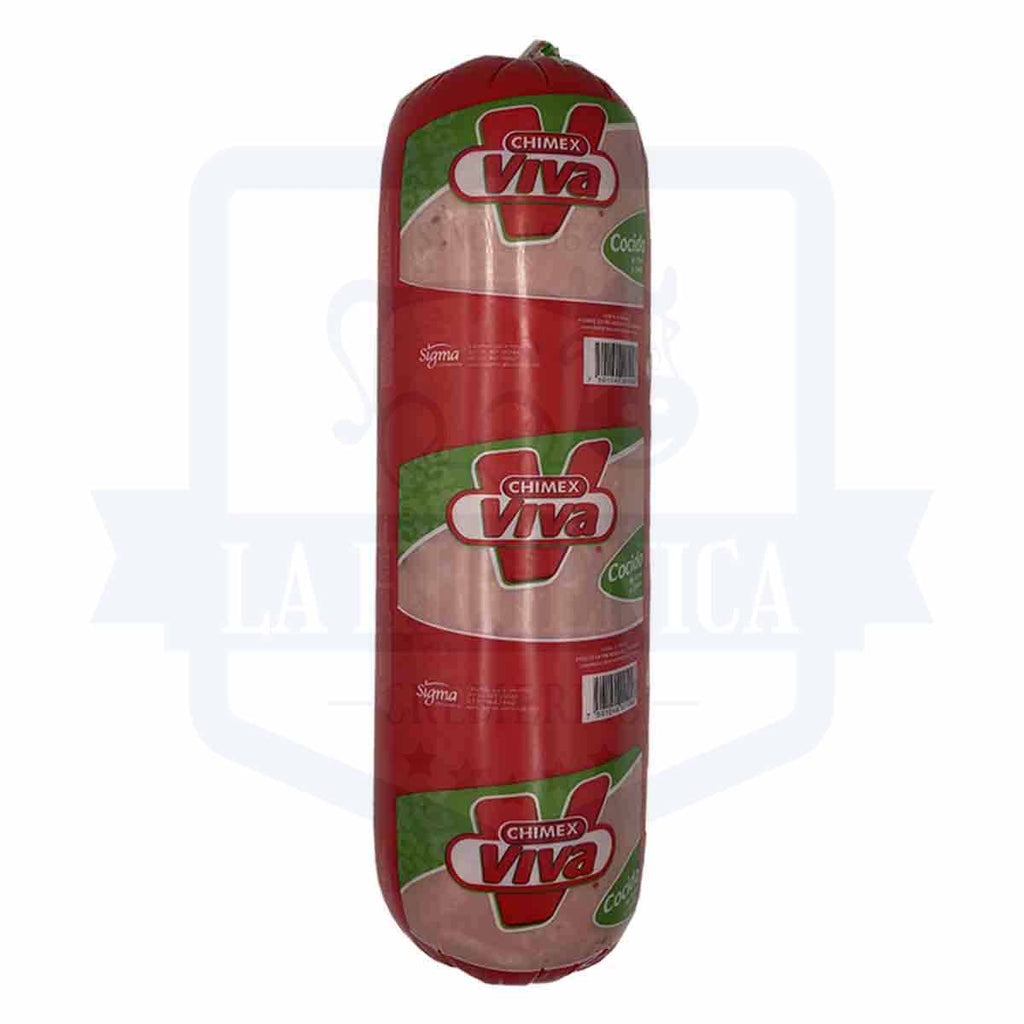 Jamón Cocido Viva Fud Rebanado.