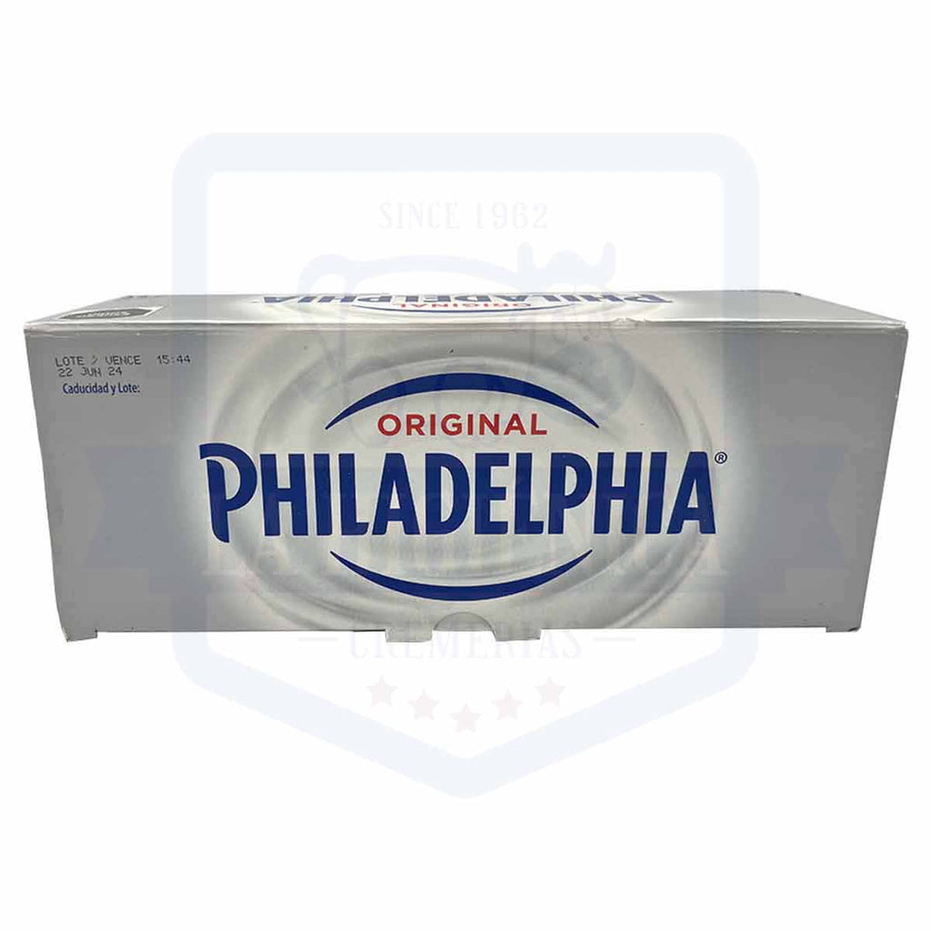 Exhibidor de queso crema Philadelphia de 1.9k.