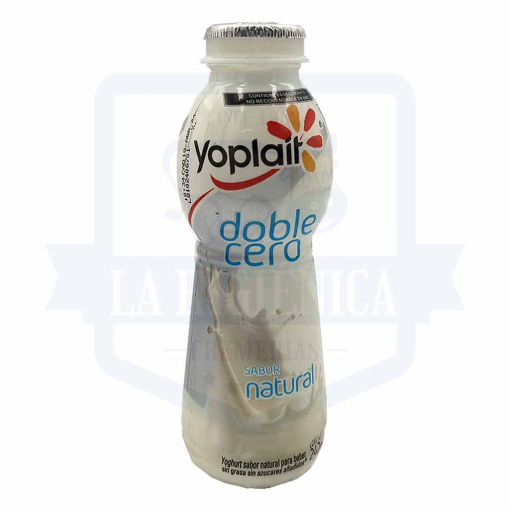 Yoghurt yoplait doble cero natural 242 g.