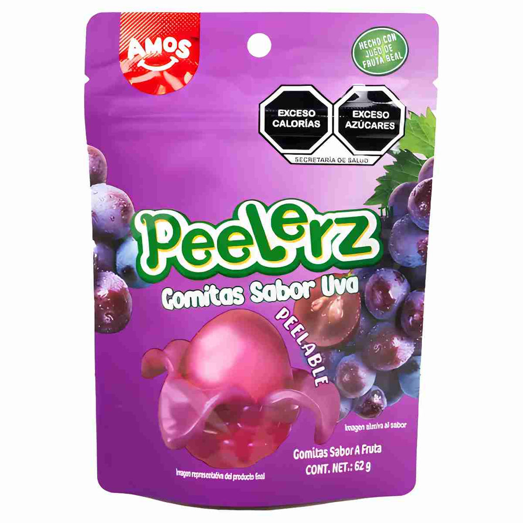 Gomitas Peelerz sabor Uva.