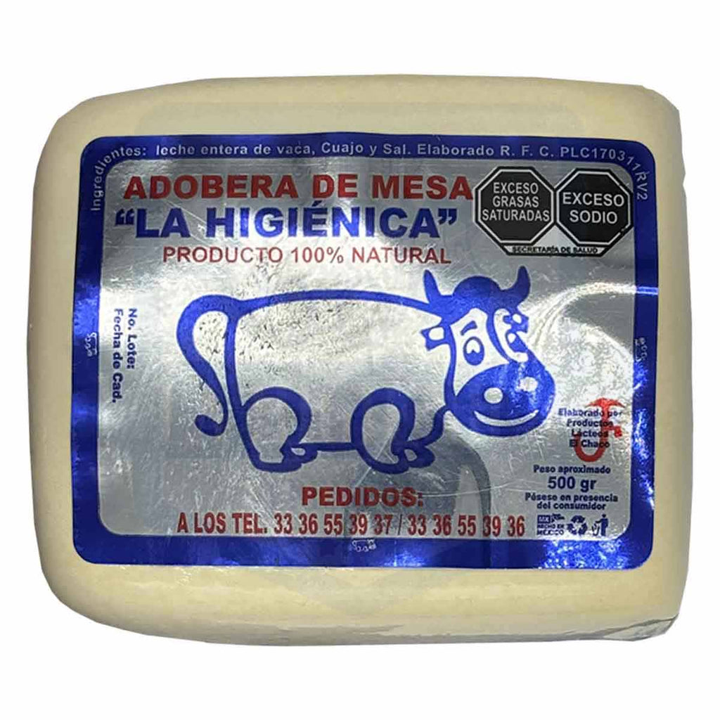 Queso Adobera De Mesa La Higiénica.