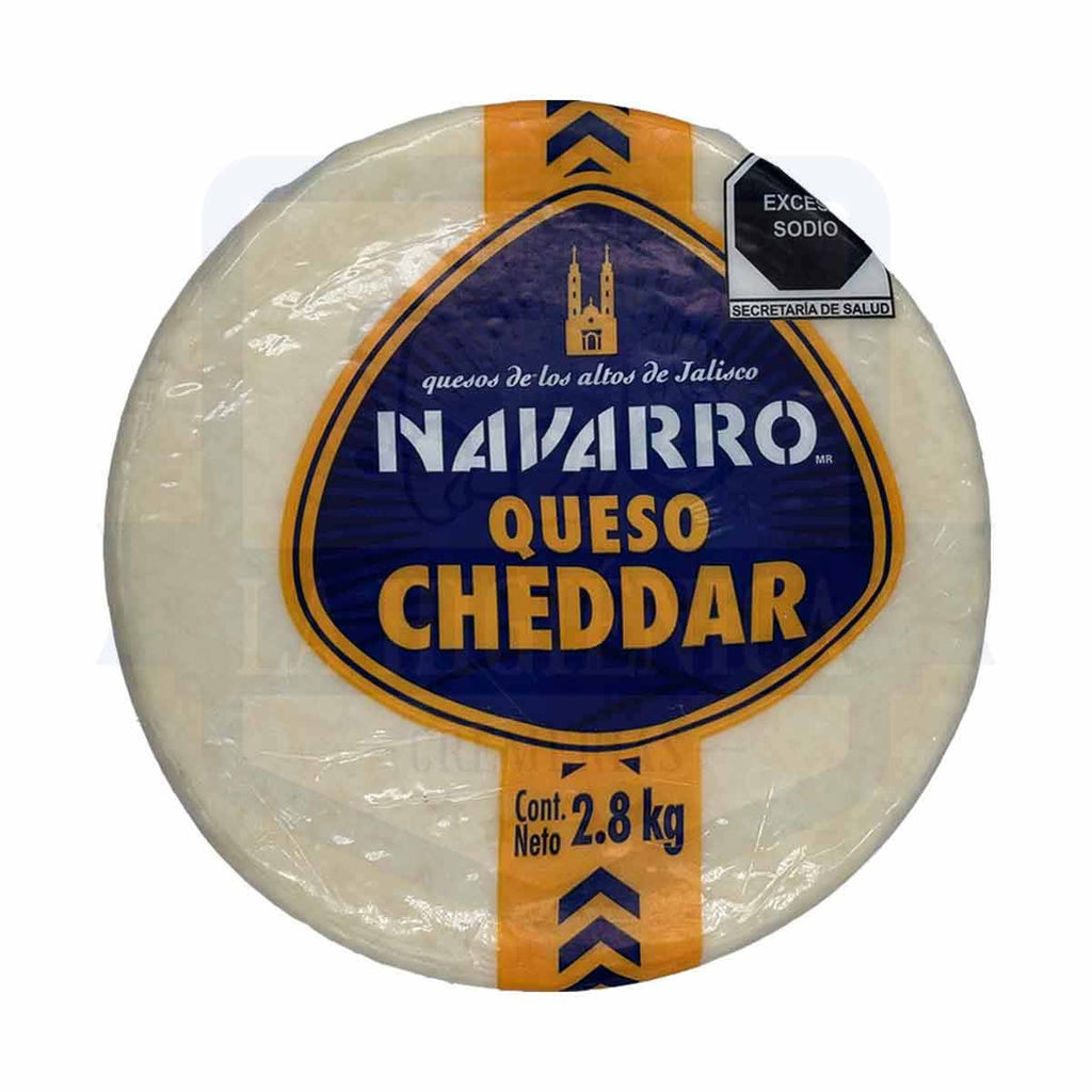 Queso Cheddar Navarro.