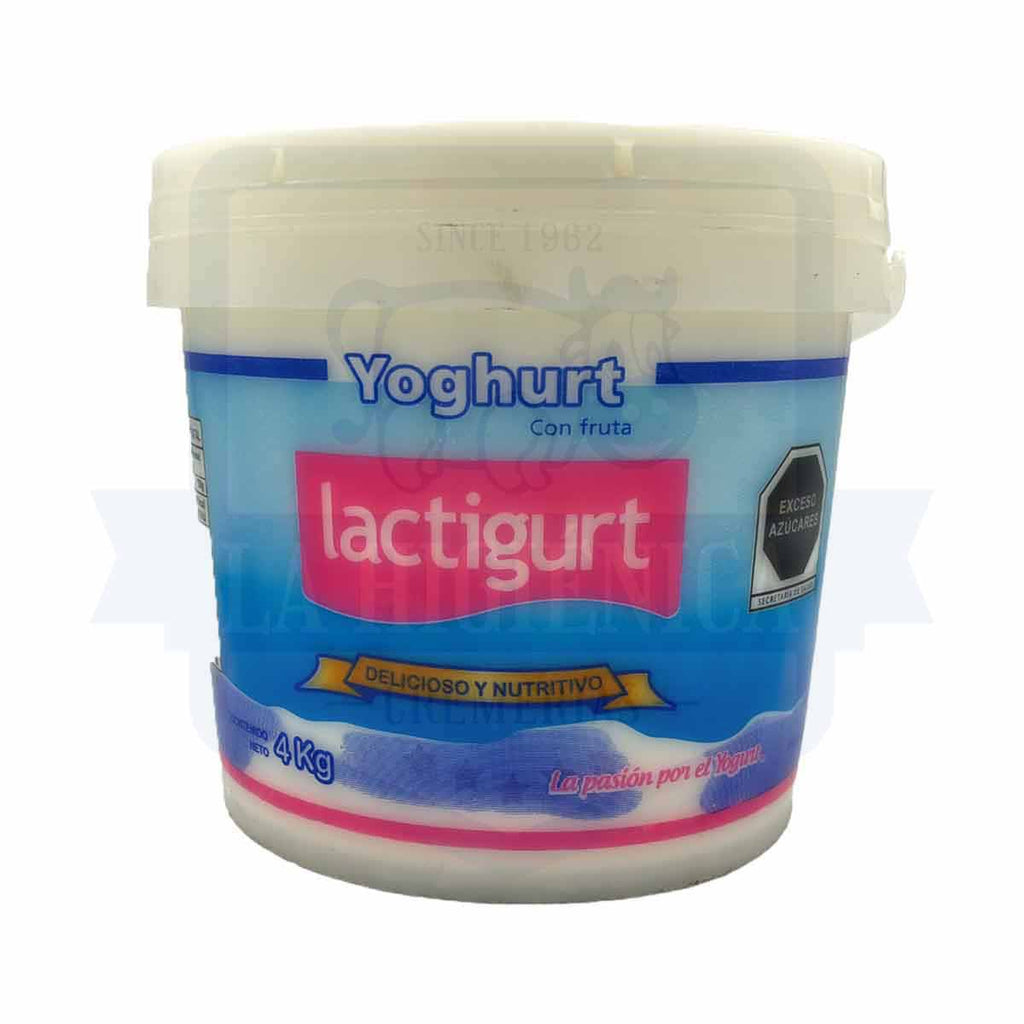 Yoghurt lactigurt natural 4l.