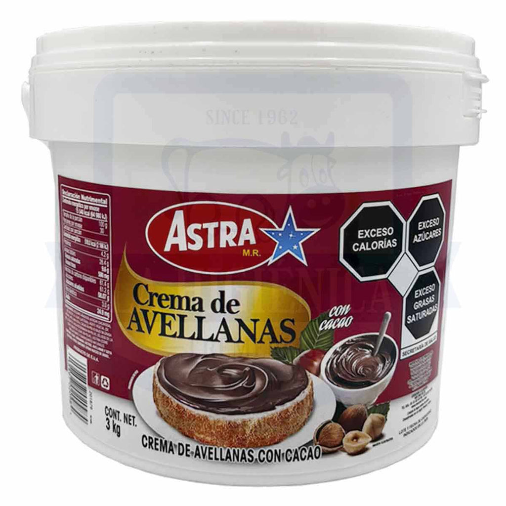 Crema De Avellanas.