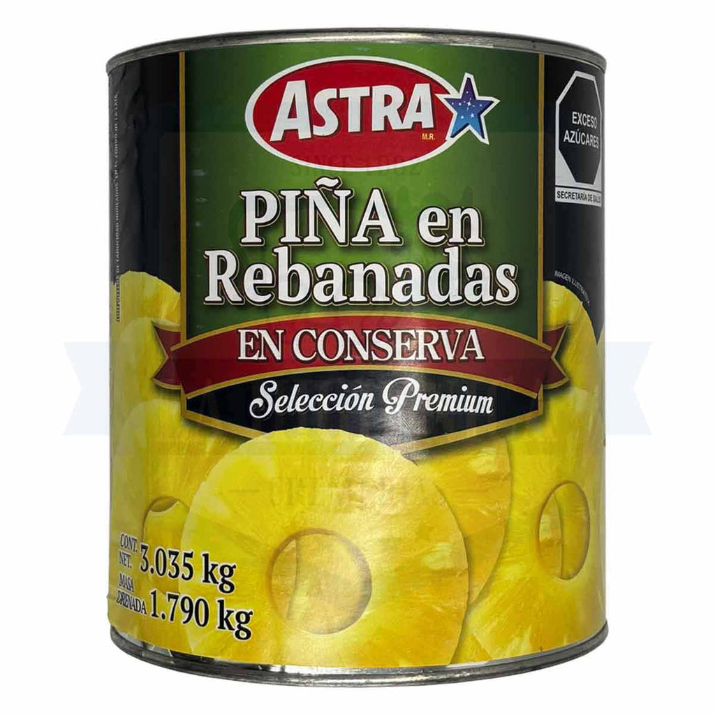 Piña En Rebanadas Astra.