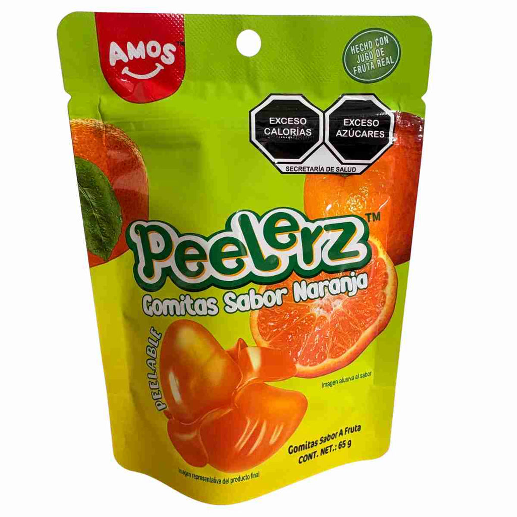 Gomitas Peelerz sabor Naranja