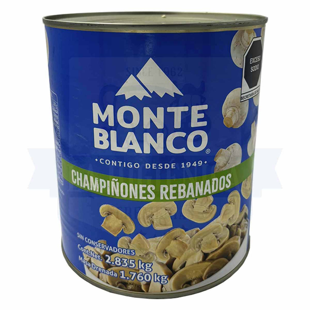 Champiñón Rebanado Monte Blanco.