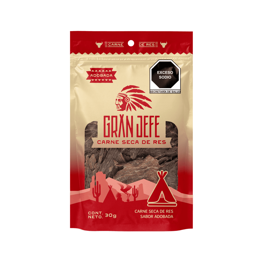 CARNE SECA EL GRAN JEFE 30G.