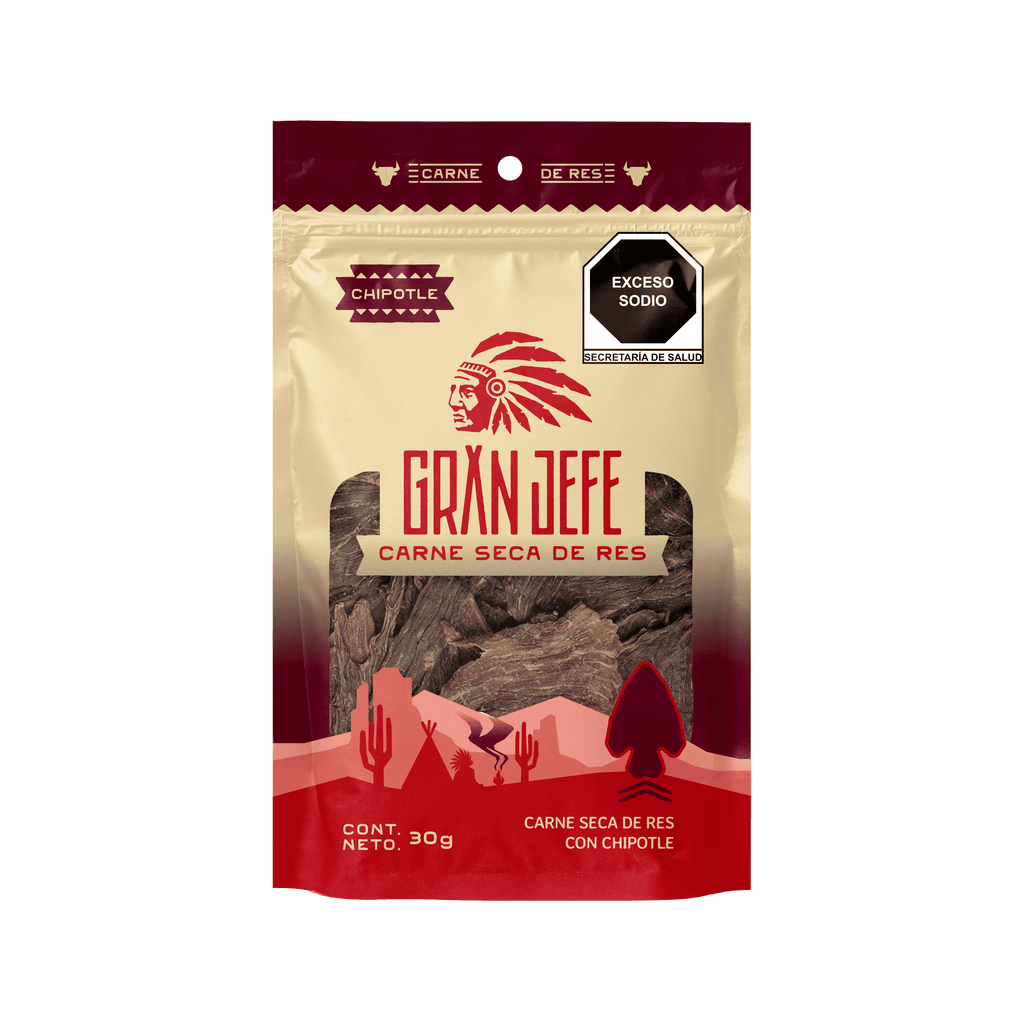 CARNE SECA EL GRAN JEFE 30G.
