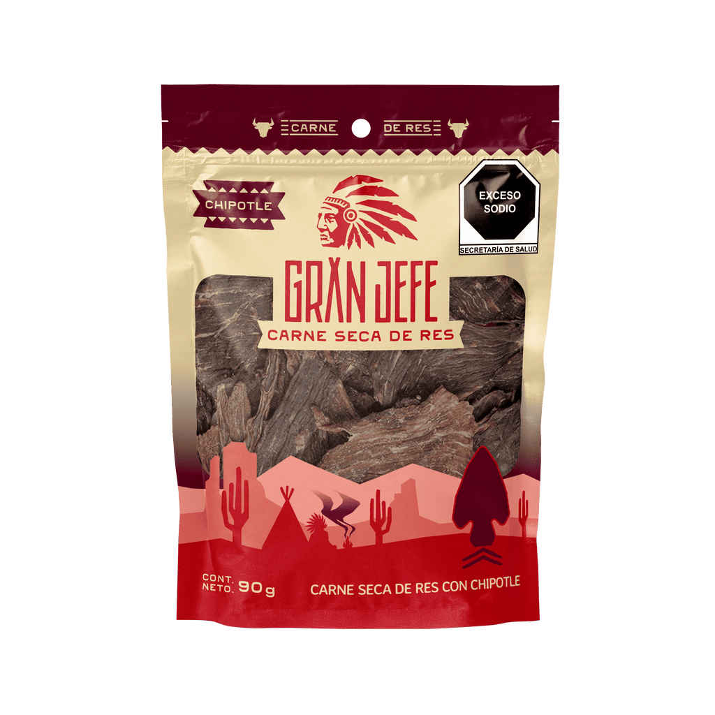 CARNE SECA EL GRAN JEFE 90G