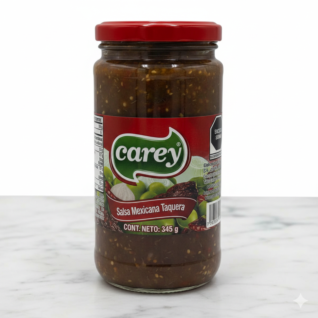 Salsa taquera carey 345g.