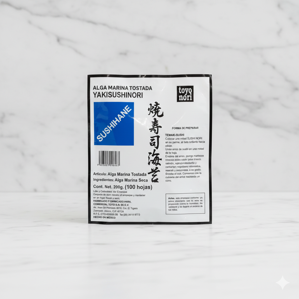 Alga Toyo Foods paquete con 100 hojas