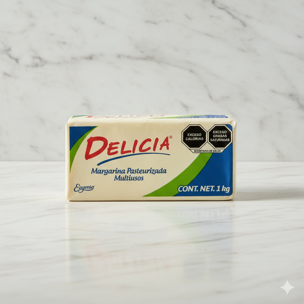 Margarina Delicia Multiusos de 1k.