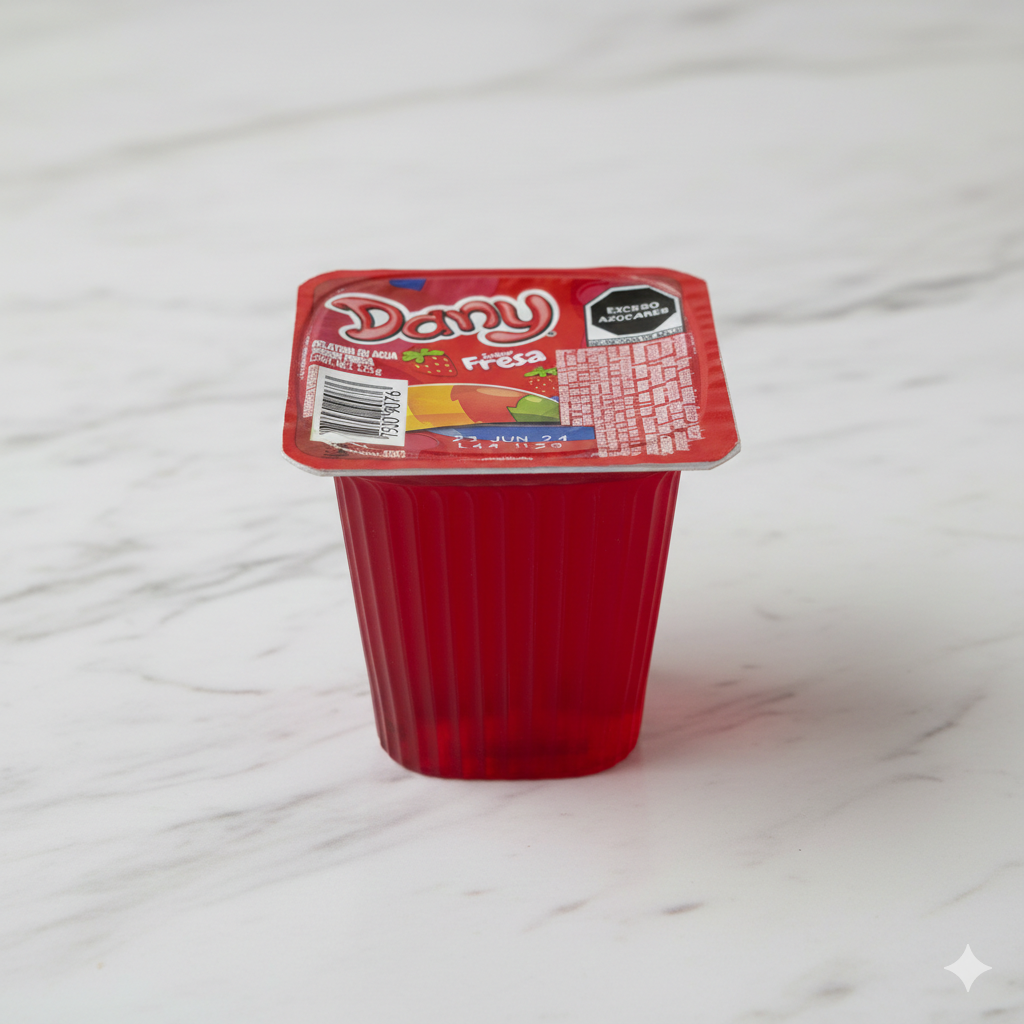 Danone Gelatina Dany 125 Gramos.