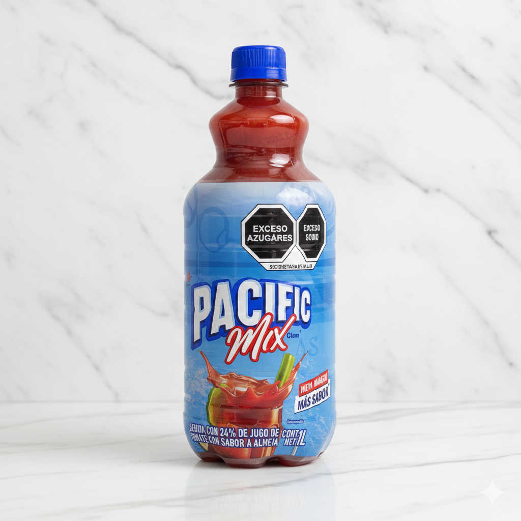 Coctel pacific Mix 1 litro.