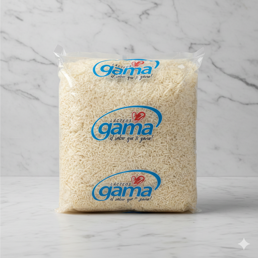 Queso Mozzarella Línea Dorada.