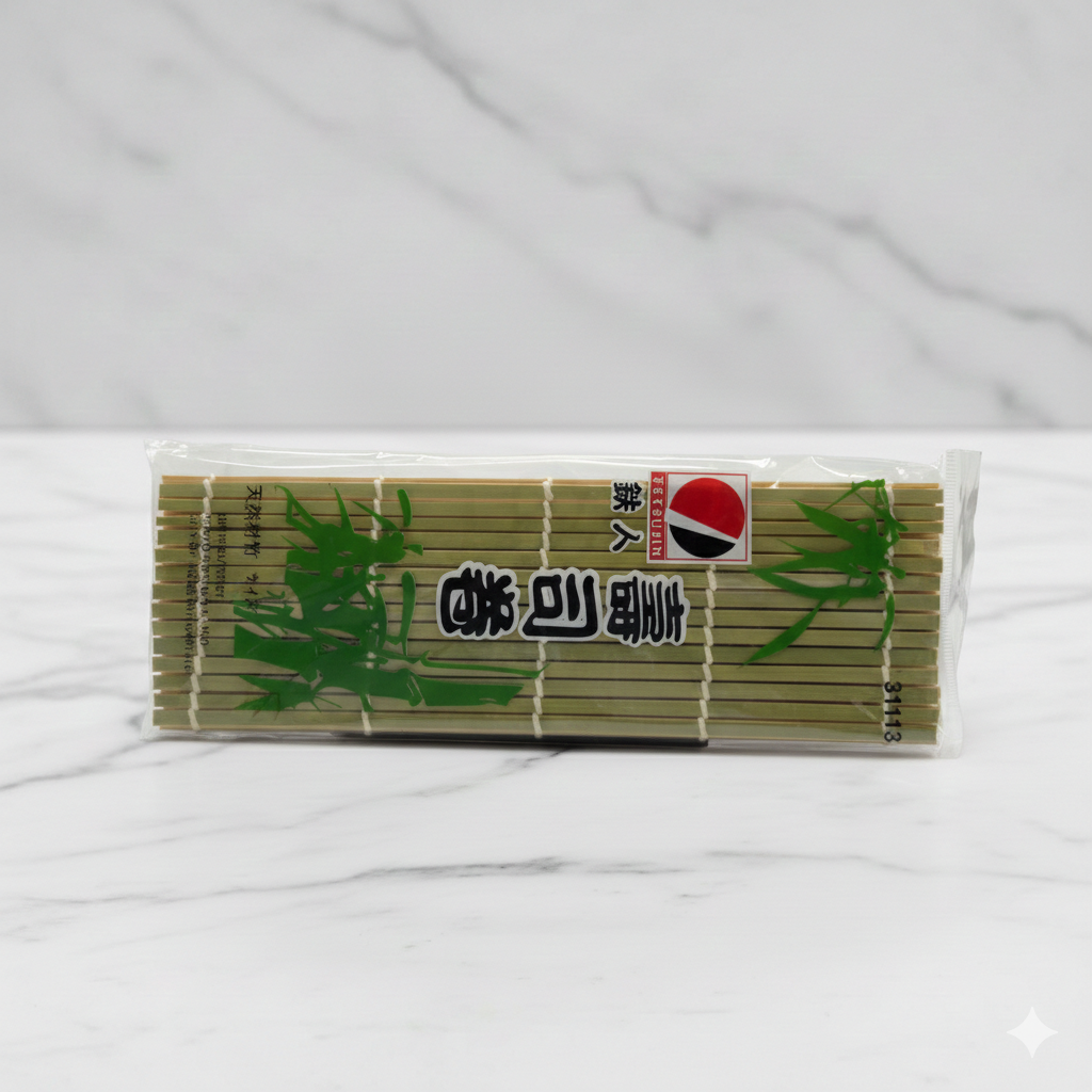 Tapete de bambú para Sushi 24 x 24 cm.