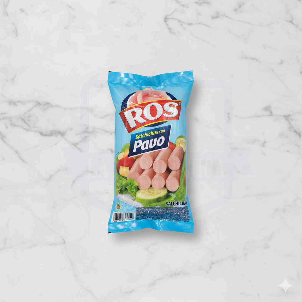 Salchicha De Pavo Ros.
