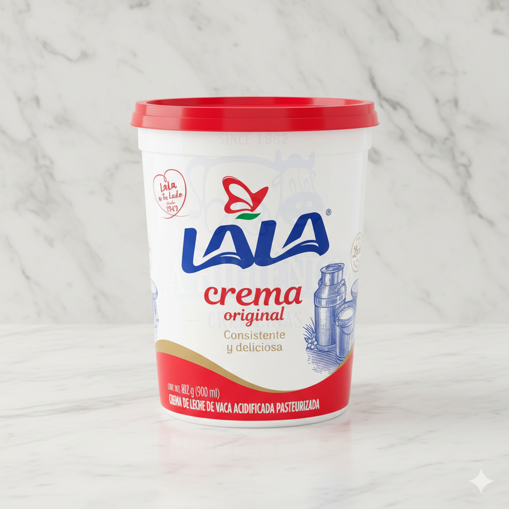 Crema lala 900ml.
