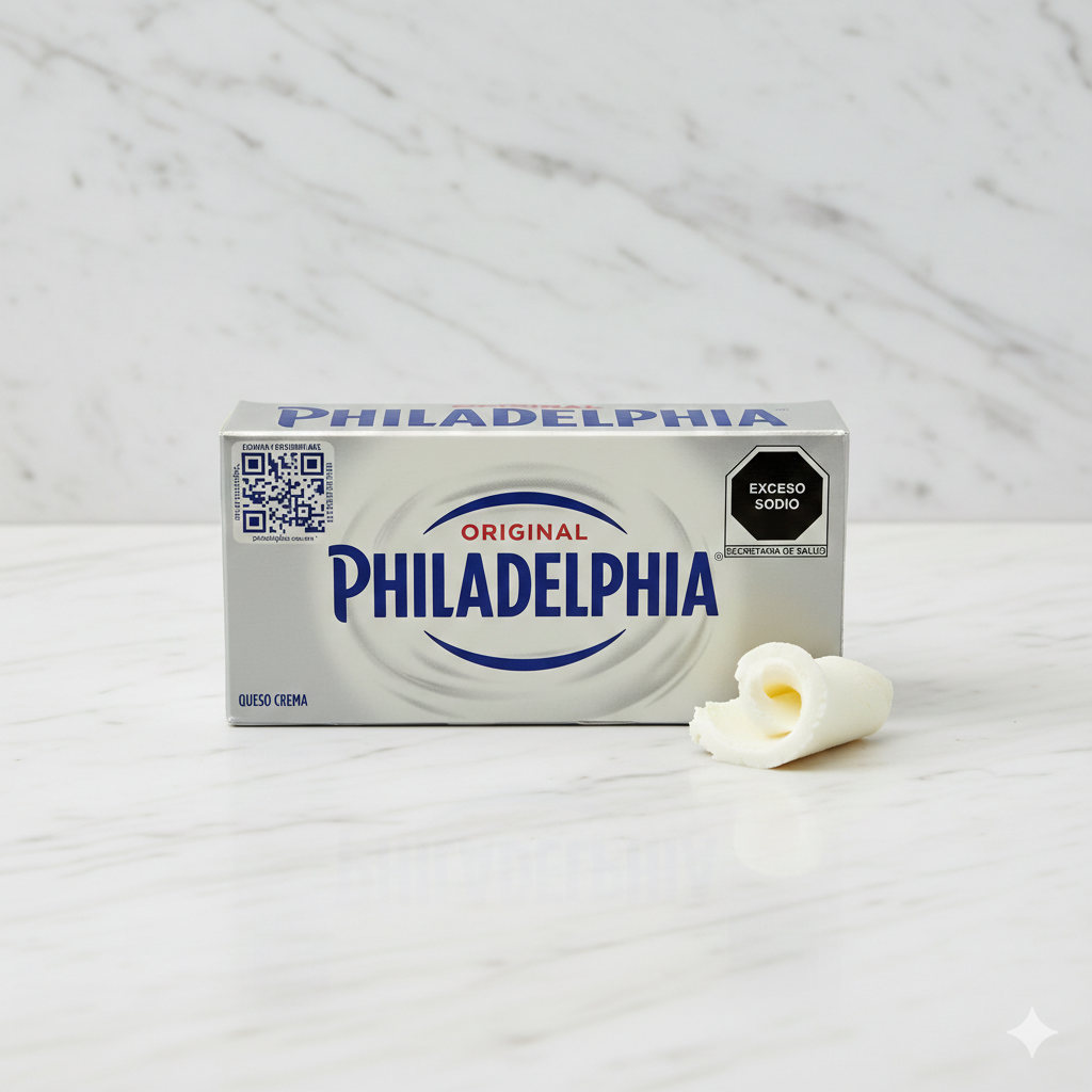Queso crema Philadelphia 180g.