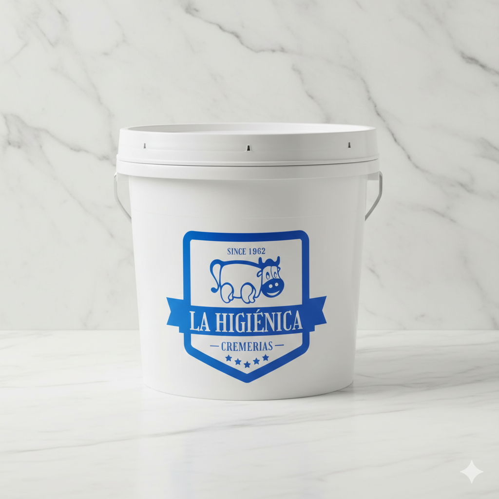 Cubeta chica de Manteca La higiénica.