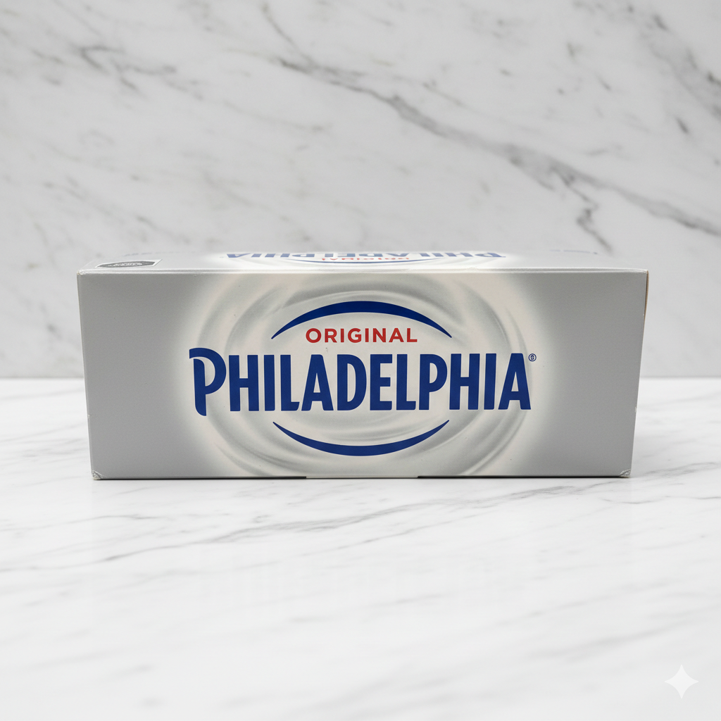 Exhibidor de queso crema Philadelphia de 1.9k.