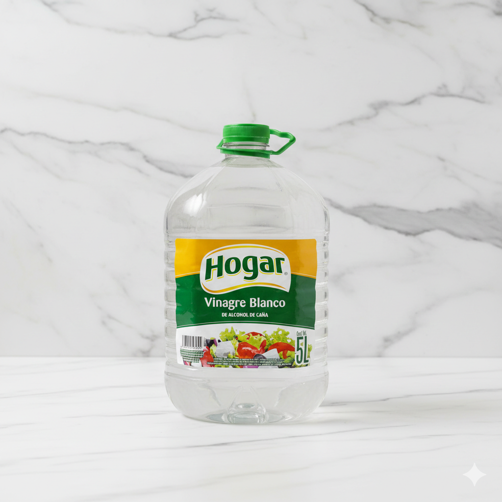Vinagre Blanco Hogar de 5l.