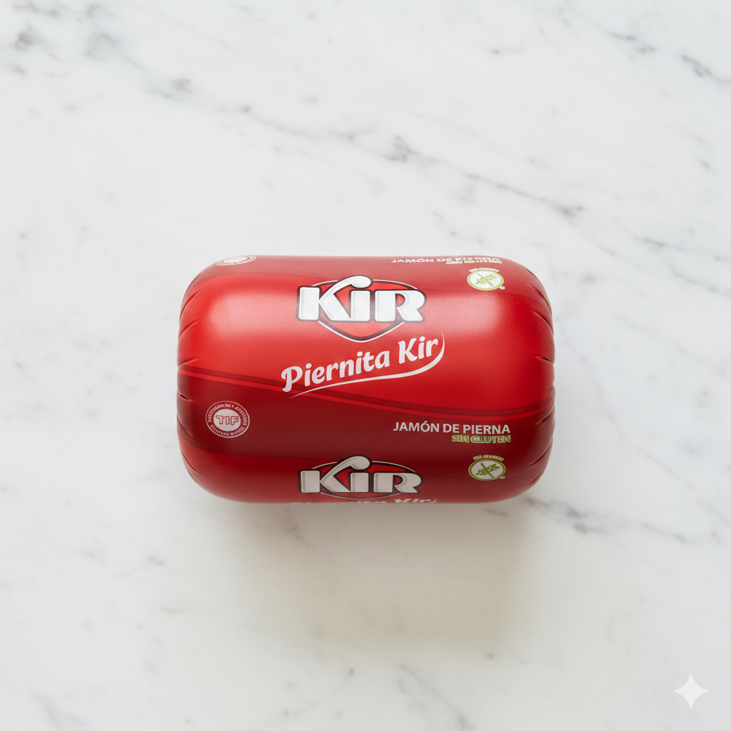 Jamón Piernita Kir Rebanado.