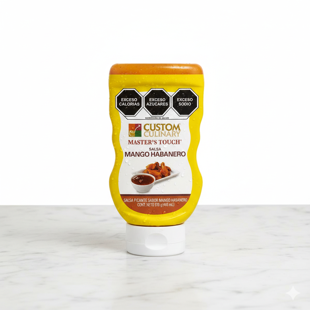 Salsa mango habanero 570g.