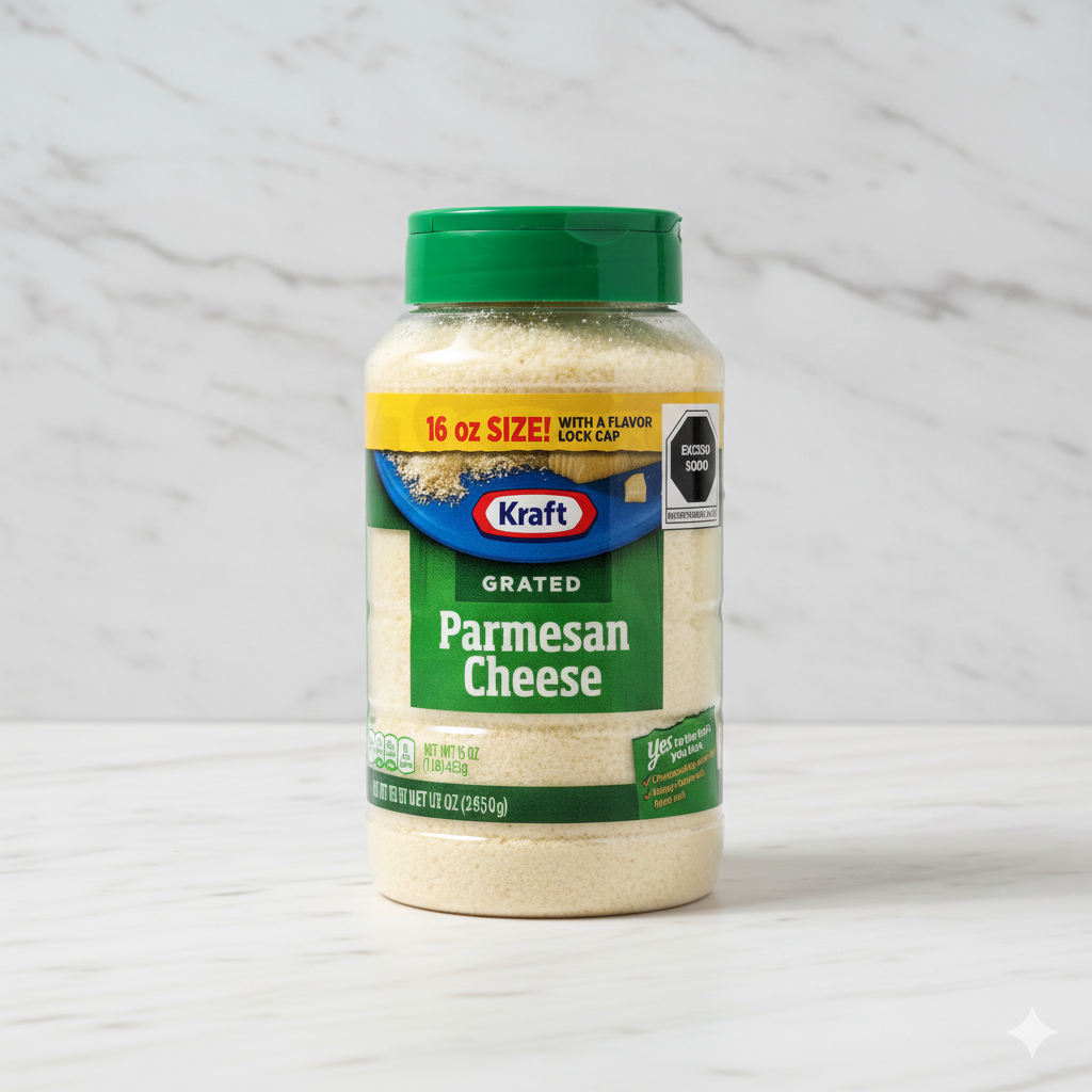 Queso parmesano kraft 453g.