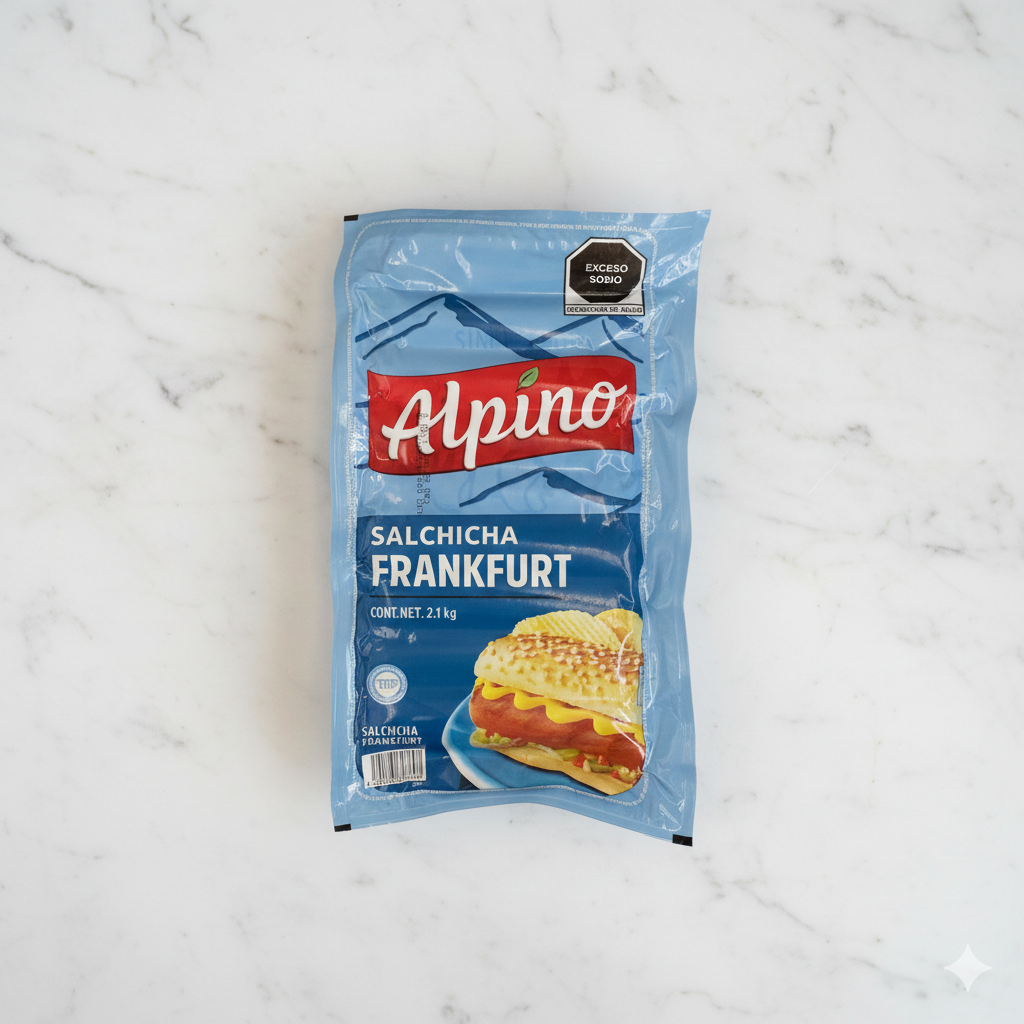 Salchicha Alpino Frankfurt.