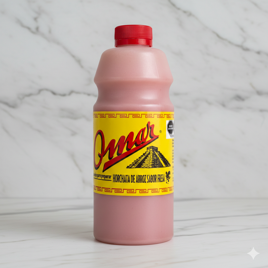 Jarabe de horchata fresa 1 l.