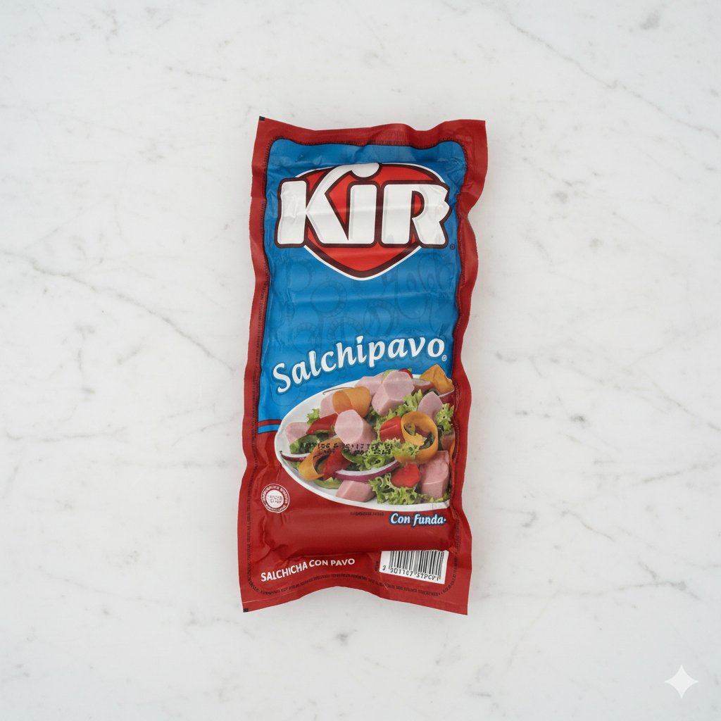 Salchicha De Pavo Kir.