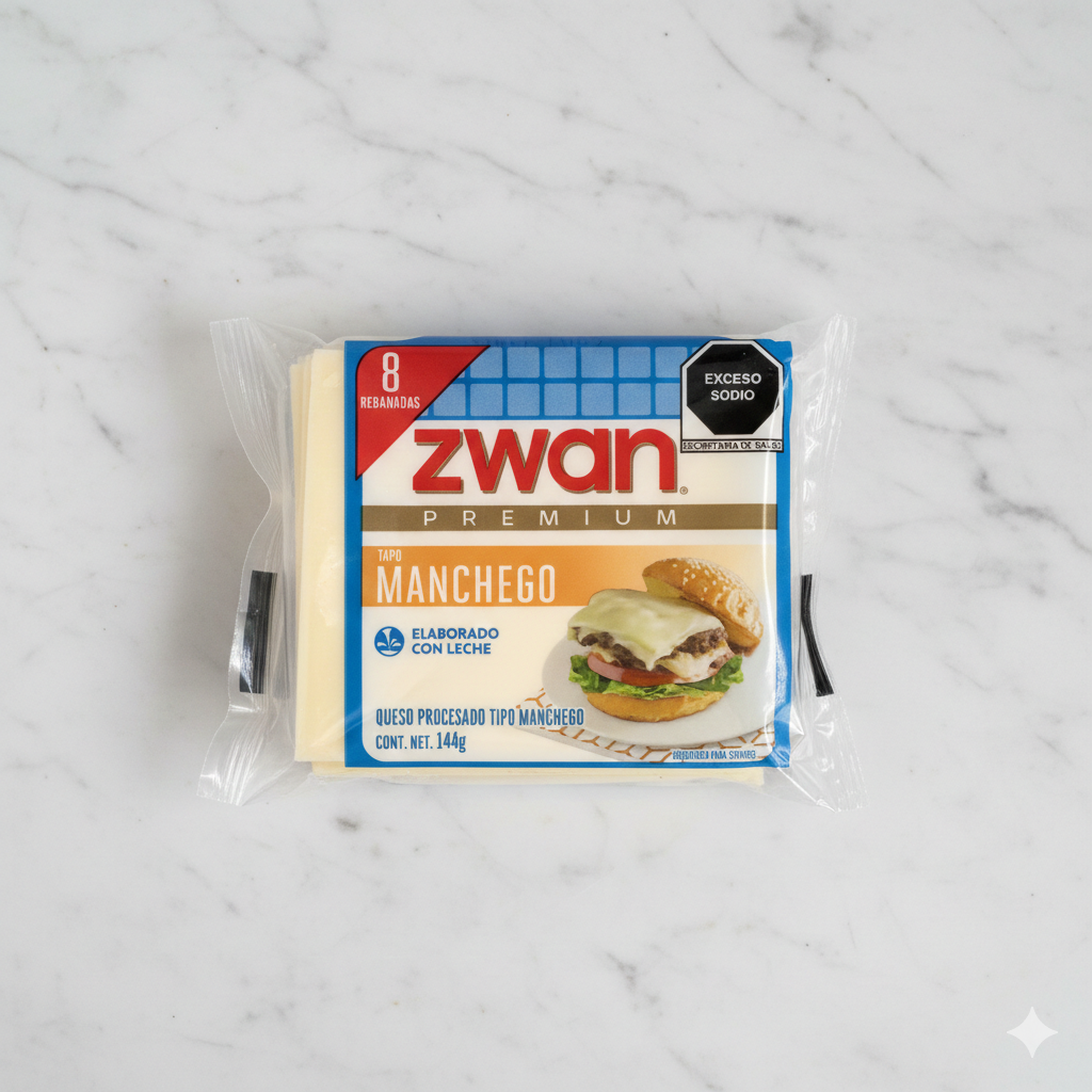 Queso Manchego Zwan 440g.