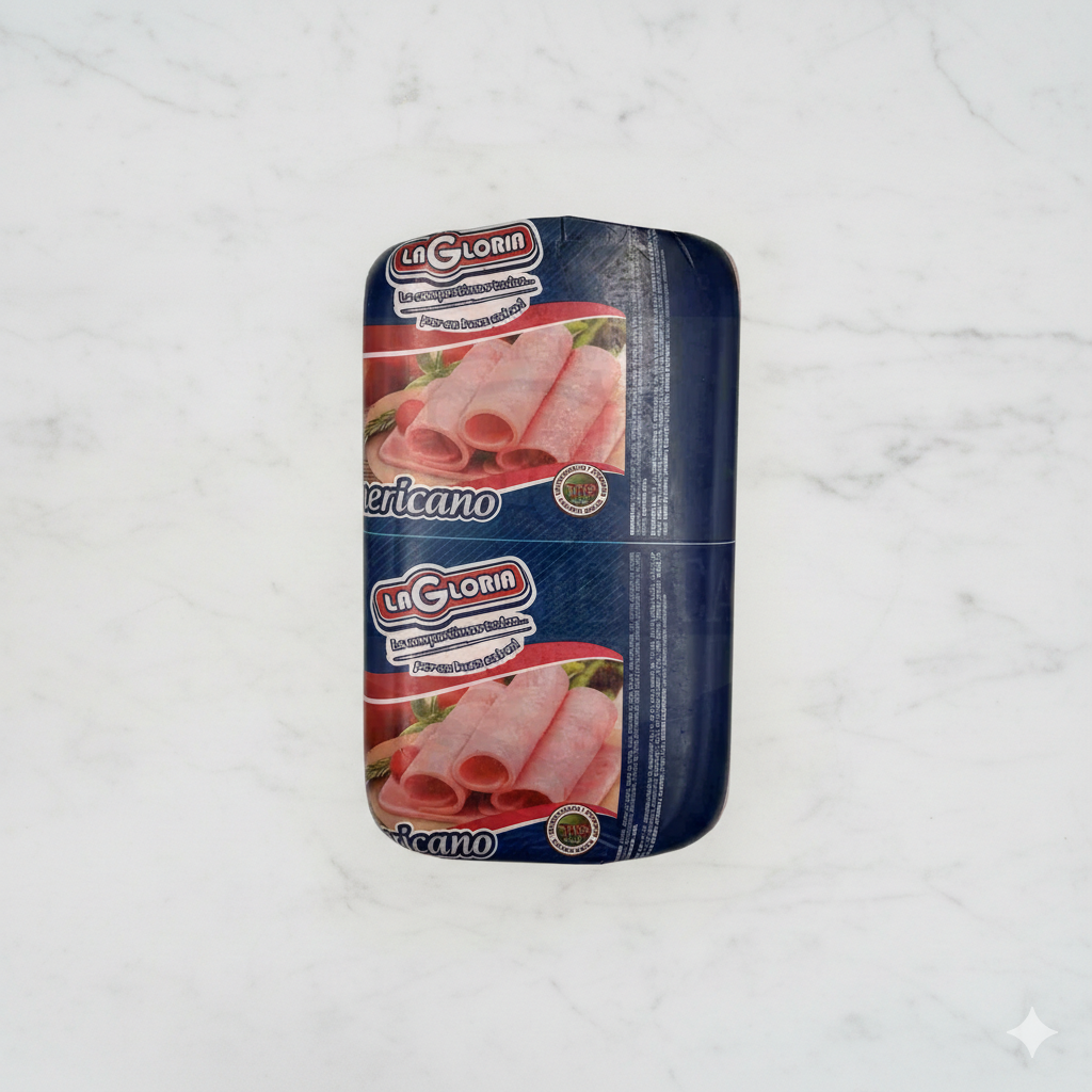 Jamón Tipo Americano Gloria.