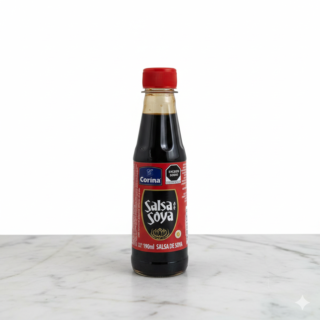 Salsa soya corina 190 ml.