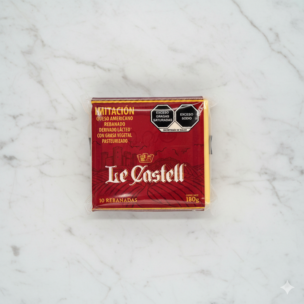 Queso amarillo castell pq.