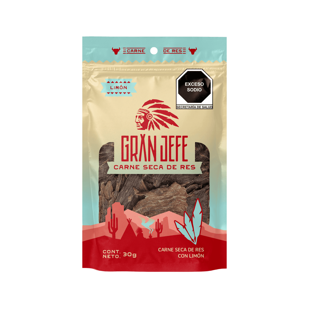 CARNE SECA EL GRAN JEFE 30G.