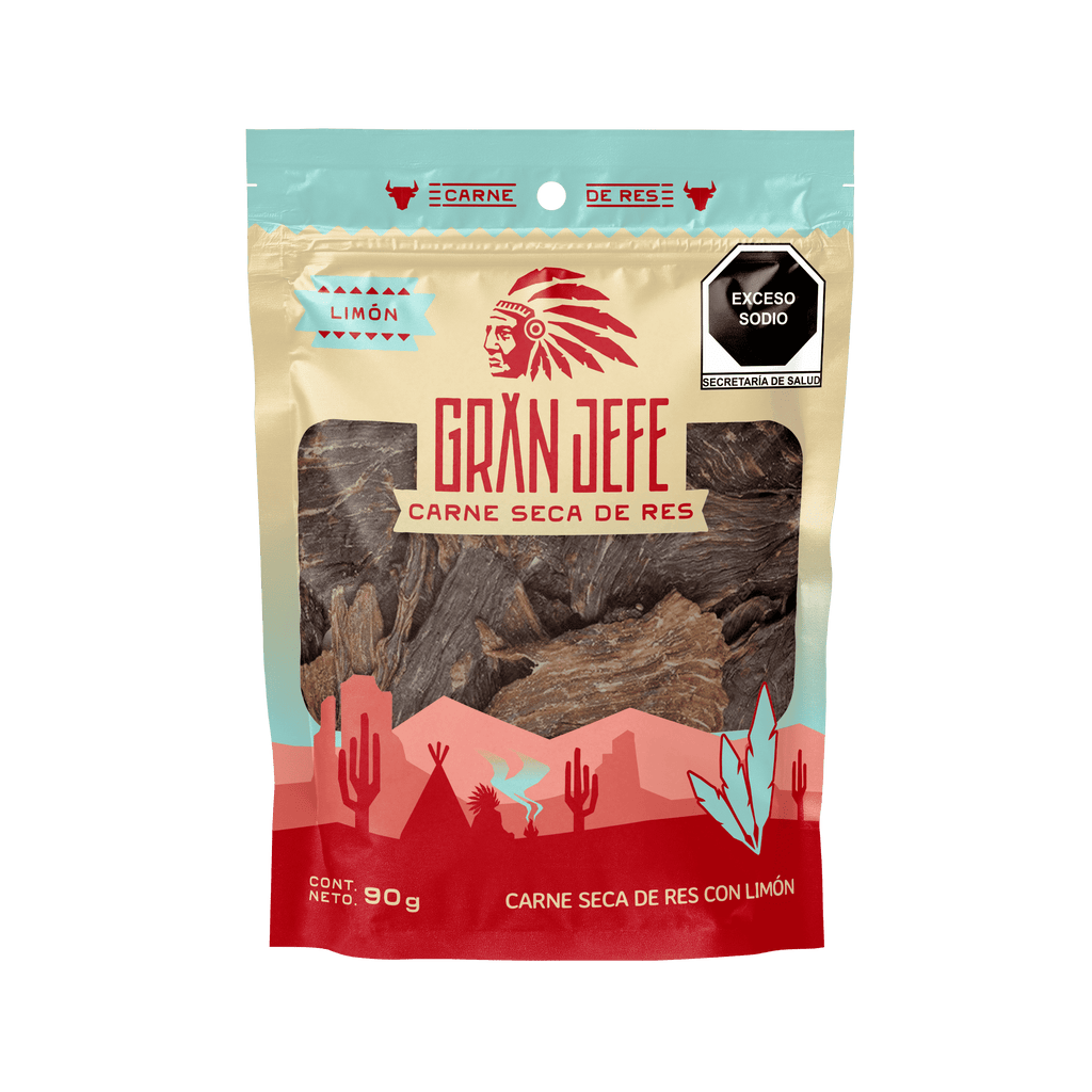 CARNE SECA EL GRAN JEFE 90G